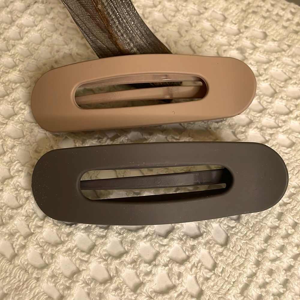 Alligator Clips Set of 2 Matte Colors